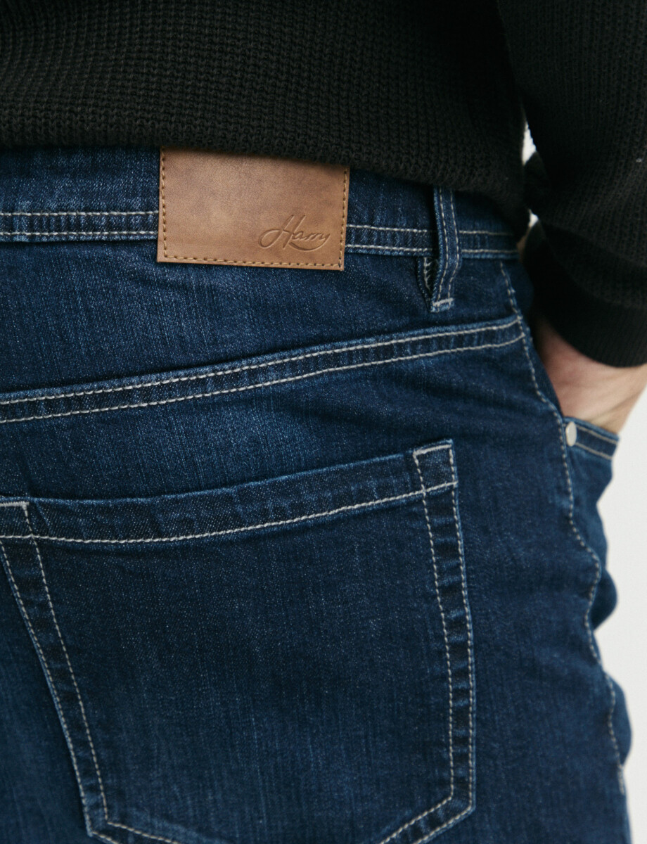 080875 PANTALON HARRY Azul Oscuro