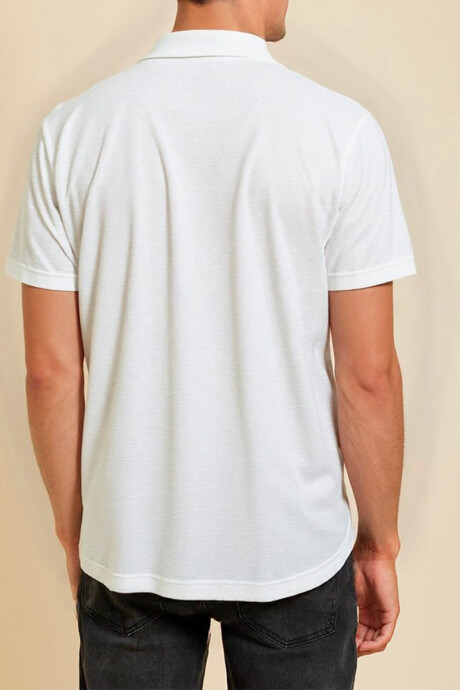 T-SHIRT POLO CORBIN Blanco