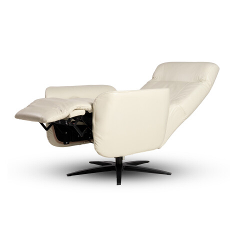 Butaca Space (Reclinable eléctrica) - Cuero Básico 509 (Off White)