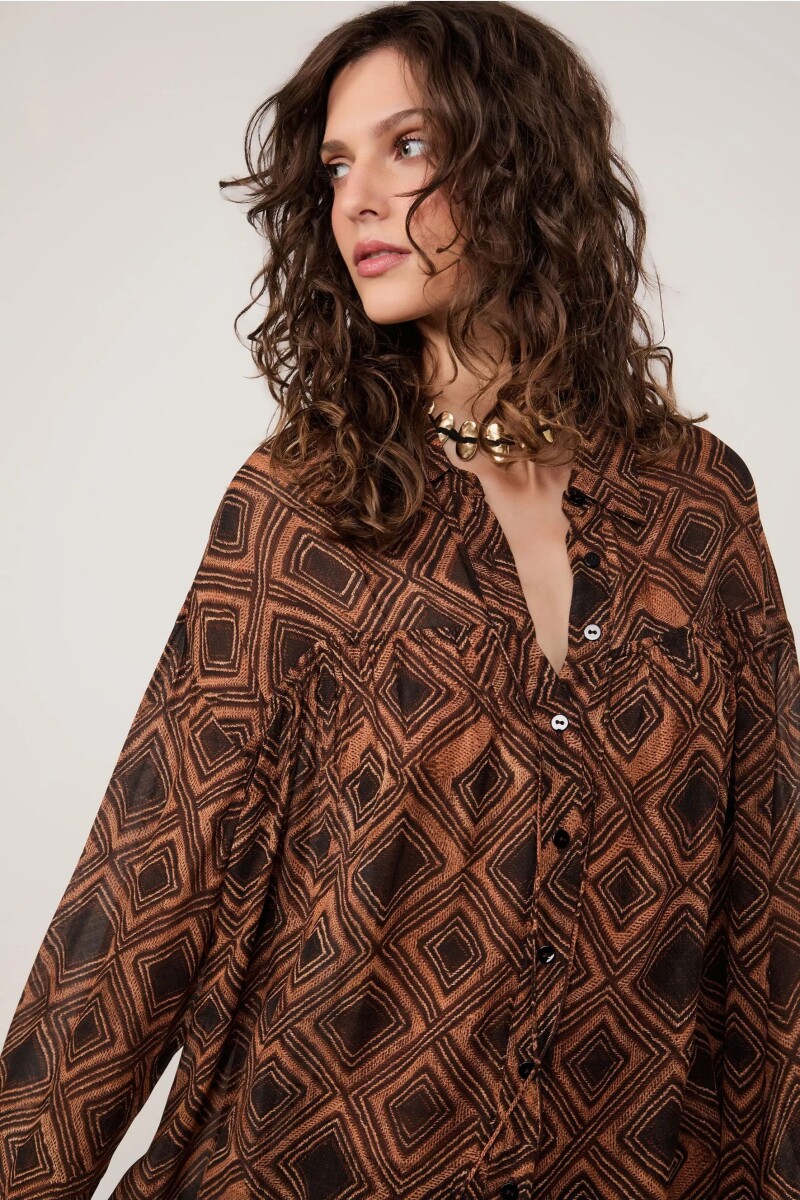 CAMISA TEXTURA Estampado