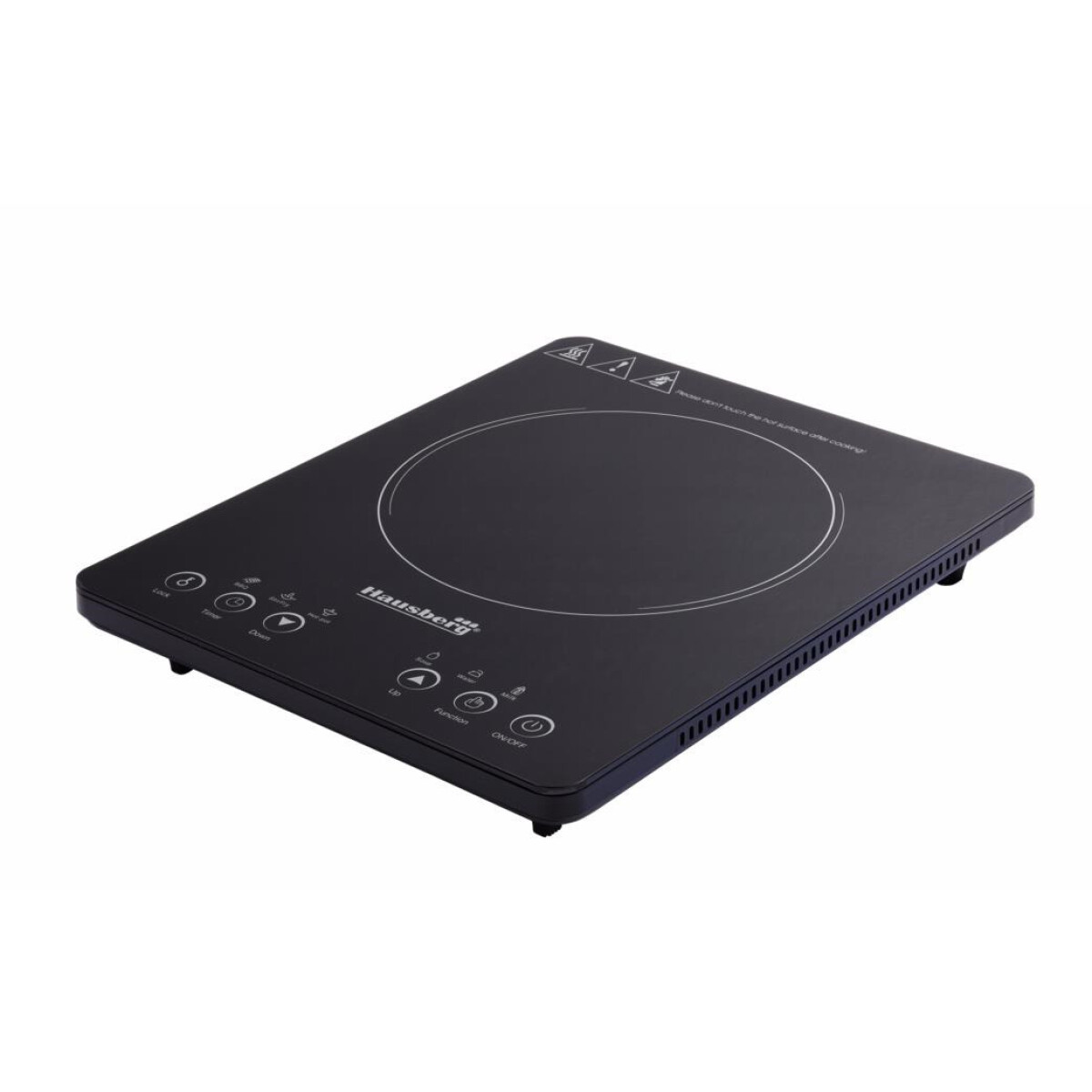 Cocina de inducción eléctrica de 1 quemador Hausberg 