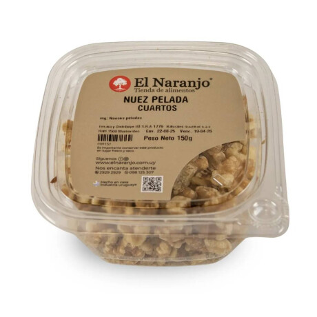 Nuez Pelada Cuartos El Naranjo Pote 150 gr