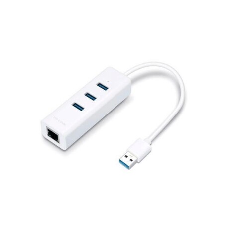 Adaptador USB 3.0 a RJ45 Tp-Link UE330 Gigabit con Hub USB Adaptador USB 3.0 a RJ45 Tp-Link UE330 Gigabit con Hub USB