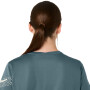 Polo Running Icon SS Top Mujer Foggy Teal