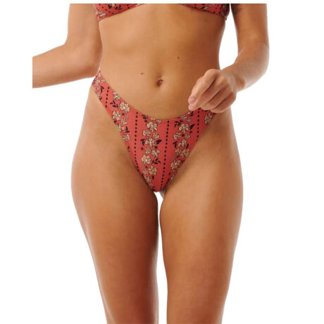 Bikini Rip Curl Soleil Hi Leg Skimpy Rojo