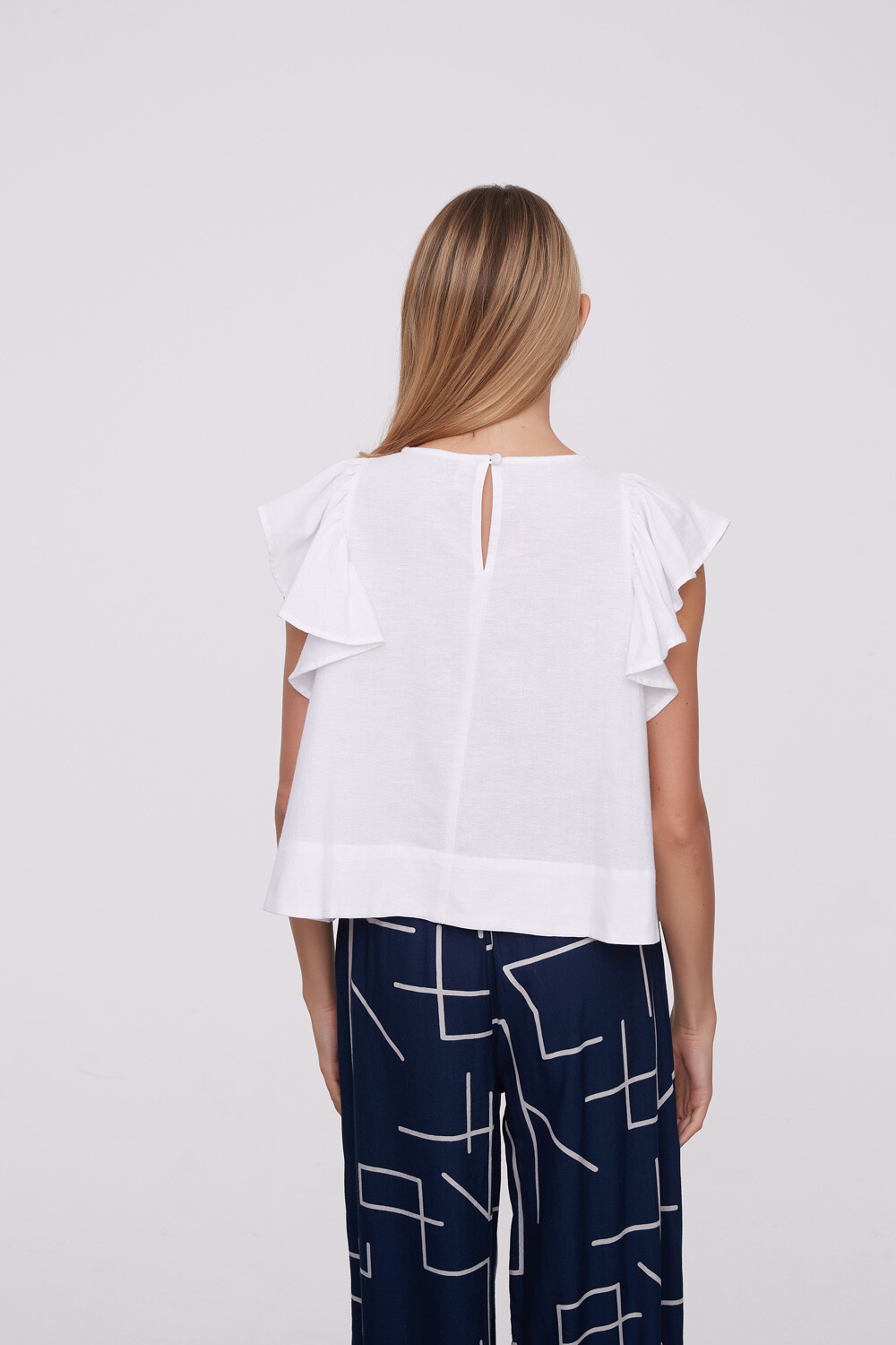 Blusa Kareim Blanco