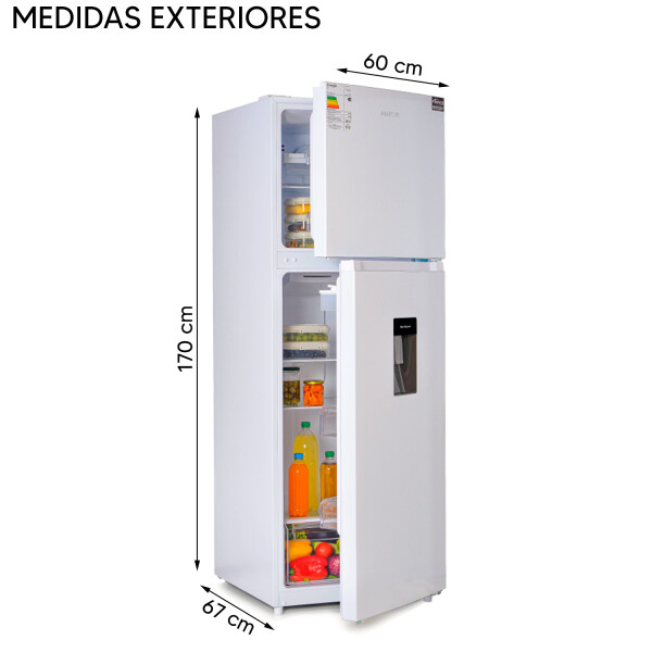 Heladera Con Freezer Smartlife Sl-rnf370wdinv HELADERA SMARTLIFE SL-RNF370WDINV BLAN**