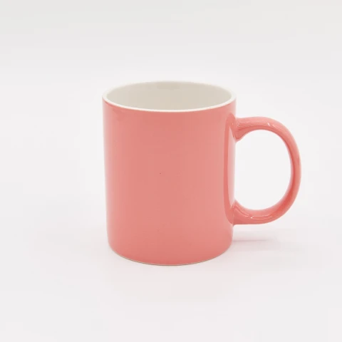 TAZA DE CAFÉ CERÁMICA (ROSA/360 ML) TAZA DE CAFÉ CERÁMICA (ROSA/360 ML)