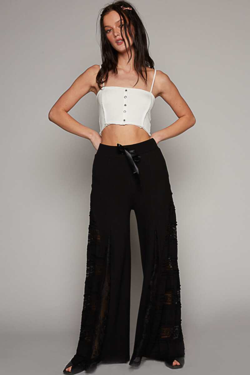PANTALÓN SUELTO Negro