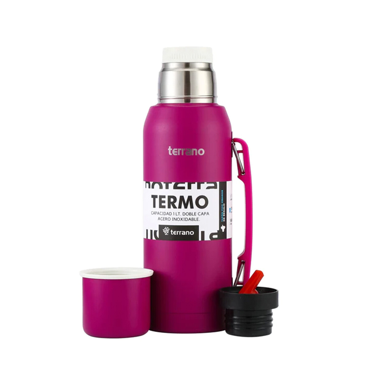 Termo Terrano Premium 1LT con Manija - UVA 