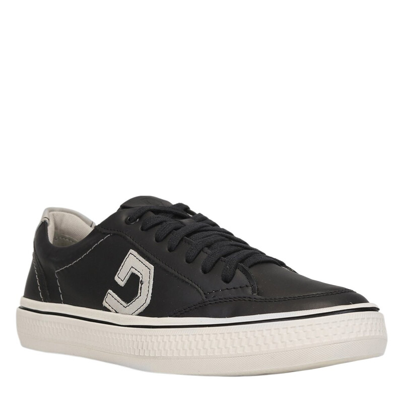 Championes de Hombre Democrata YANE acordonado Negro / Gris
