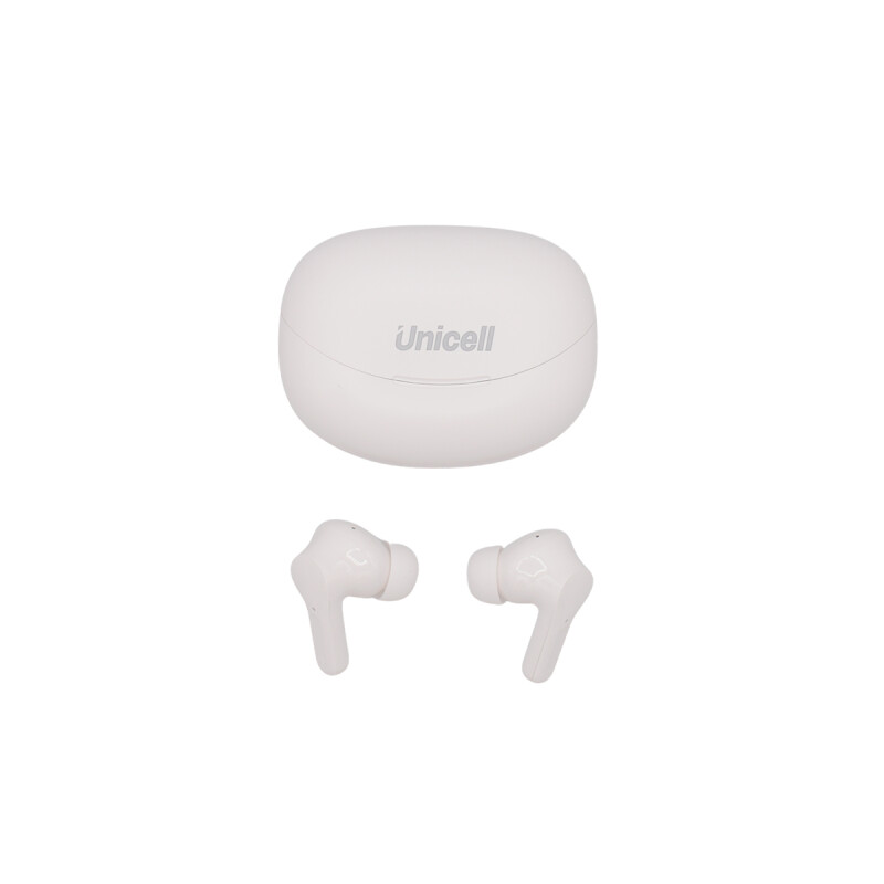 Auriculares inalámbricos Unicell color blanco Auriculares Inalámbricos Unicell Color Blanco