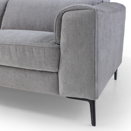 Rinconera Luke - Tela Microfibra - Chaise Izquierda 6686-7 Gris