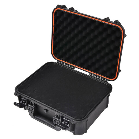 Maletín negro mediano con espuma IP65 TT0164
