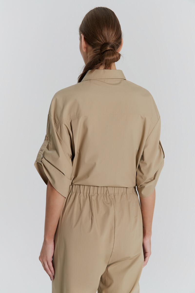 CAMISA ISCHIA Camel