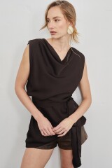 Vestido Lyra Marron