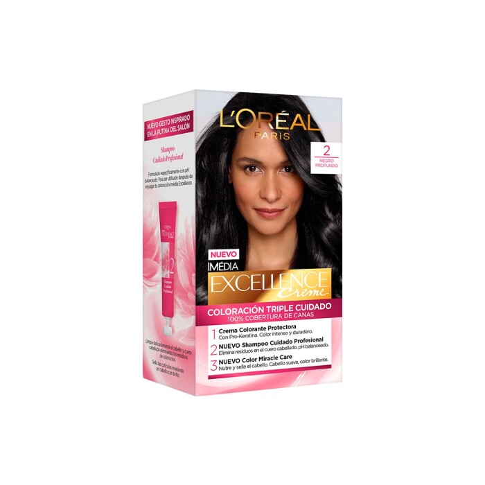 EXCELLENCE NEGRO PROFUNDO Nº2 CJ única