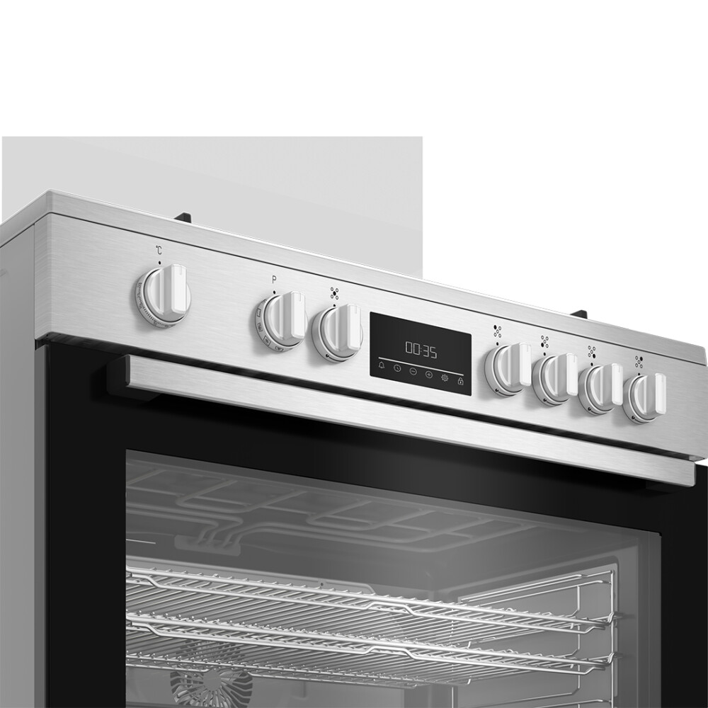 Cocina combinada 111L con grill 90cm Beko BGM 11226 EX Cocina combinada 111L con grill 90cm Beko BGM 11226 EX