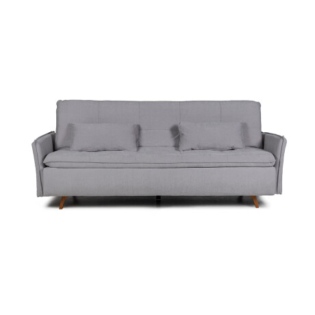 Sofá Cama Maira - C/Brazos - Tela Microfibra 10286 (Gris)