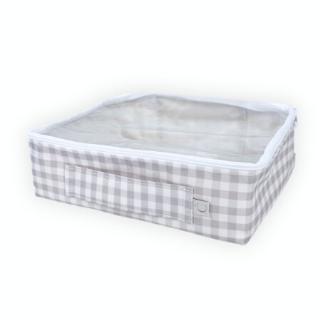 Organizador Storage Box S Vichy Gris