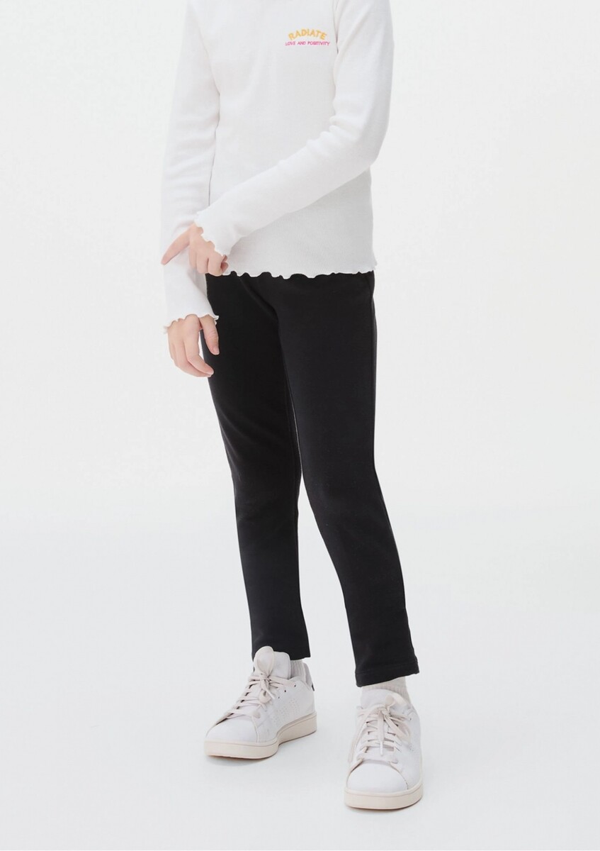 CALZA INFANTIL - NEGRO 