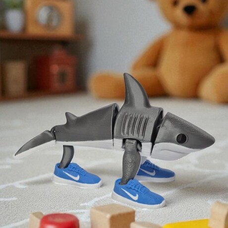 Figuras Articuladas Meme Italiano Brainrot Tralalero Tralalá