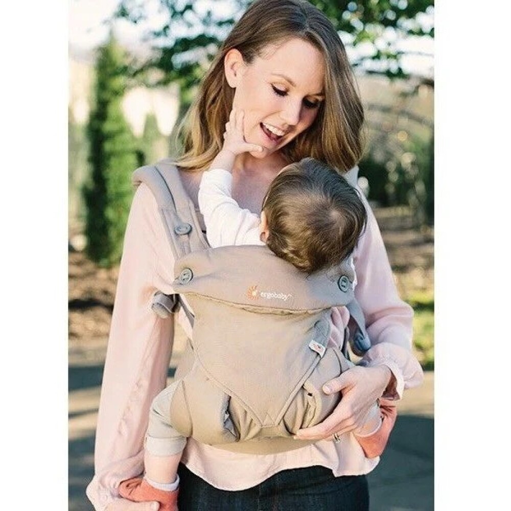 Mochila porta bebe ERGOBABY 360 - beige