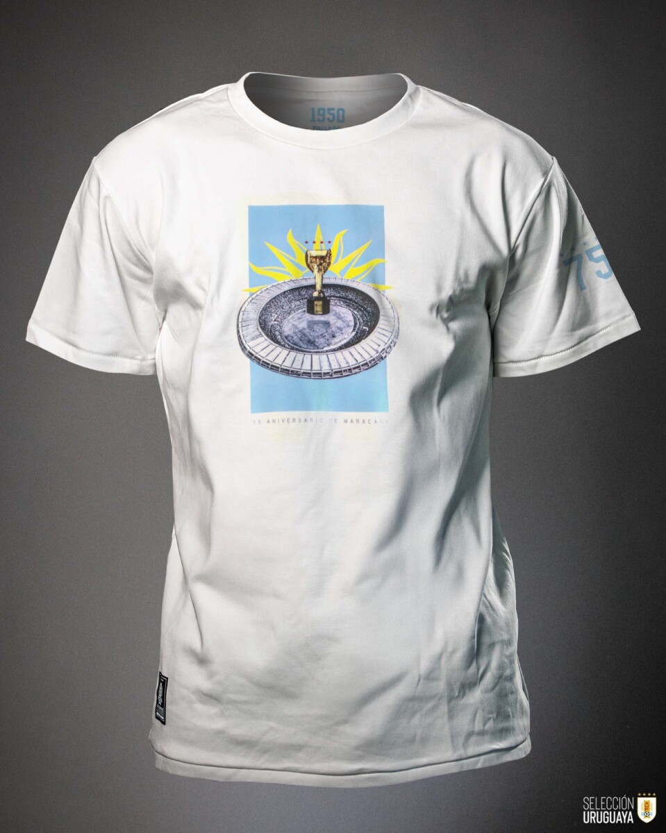 Remera Homenaje Maracaná Estadio - Estampado Frontal 
