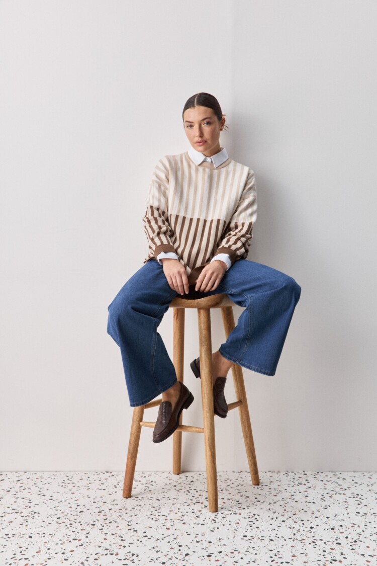SWEATER CIRCUS Beige Claro