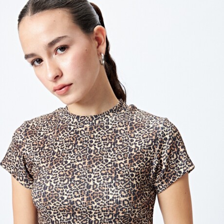 REMERA TODD Animal Print