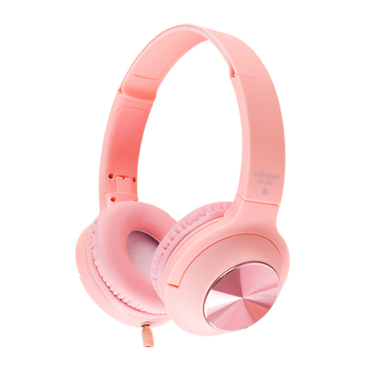 AURICULARES CON CABLE VINCHA HZ600 AJUSTABLE ROSADOS 