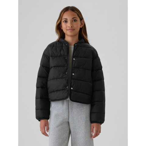 LTWT PUFFER BOMBER BLACK 1