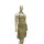 Delantal con peto, bolsillos y cuello ajustable Khaki