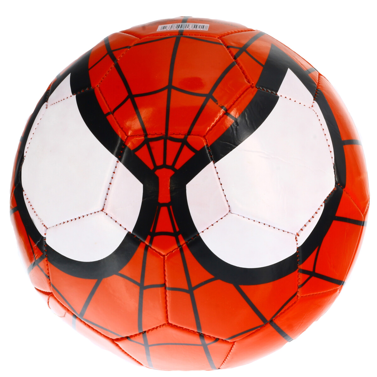 Pelota Futbol Spiderman No.5 Marvel - Rojo/Blanco/Negro 
