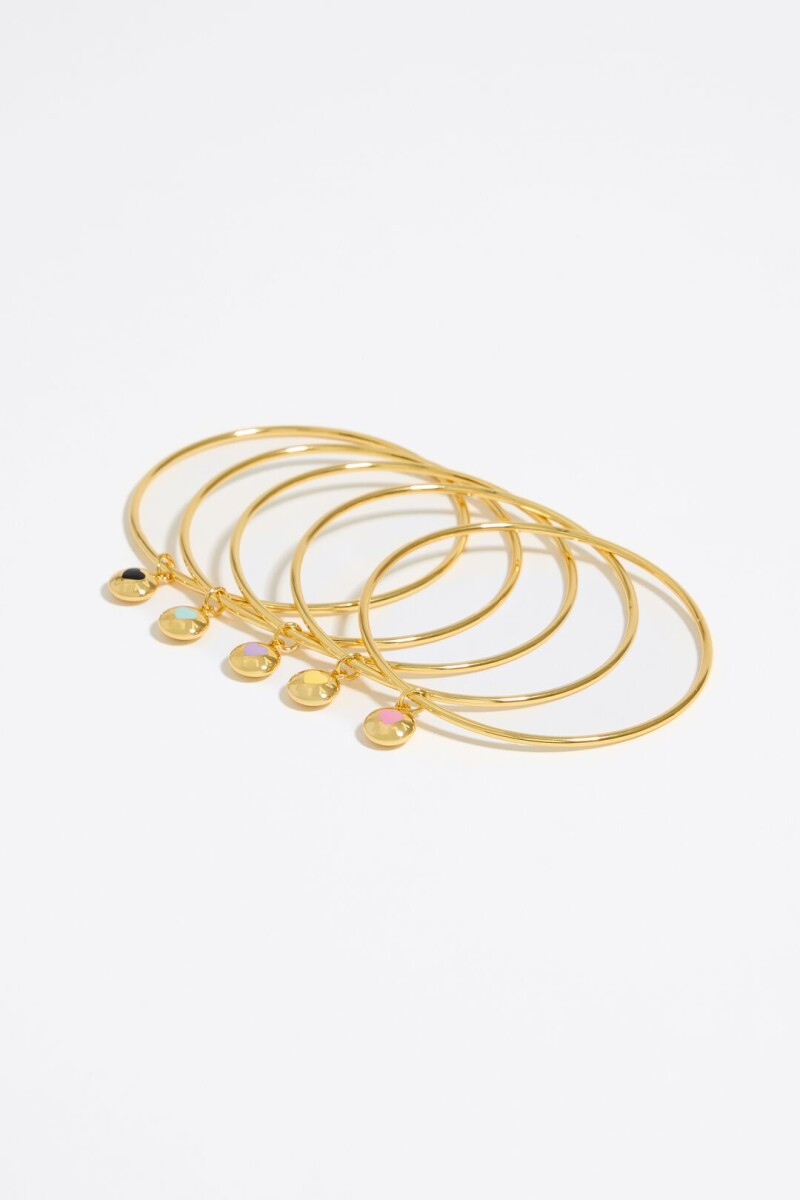 PULSERAS LOGO CANDY Oro