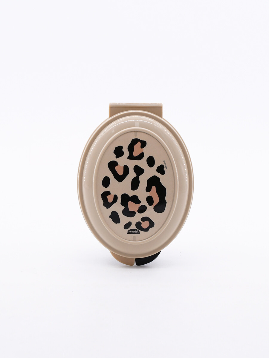 JABONERA ANIMAL PRINT - BEIGE 