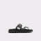 CORALINA BLACK SMOOTH SYNTHETIC BLACK