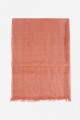 Pashmina con textura lacre