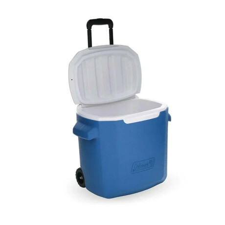 Conservadora Coleman Chiller Cooler 28QT con Ruedas Celeste