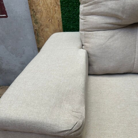 [OUTLET] Sillón Sofá de 3 Cuerpos Amsterdam en Lino– Estructura de Madera Maciza y Confort Soft Color Beige [OUTLET] Sillón Sofá de 3 Cuerpos Amsterdam en Lino– Estructura de Madera Maciza y Confort Soft Color Beige