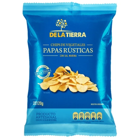 SNACK PAPA RUSTICA DE LA TIERRA 120G SNACK PAPA RUSTICA DE LA TIERRA 120G