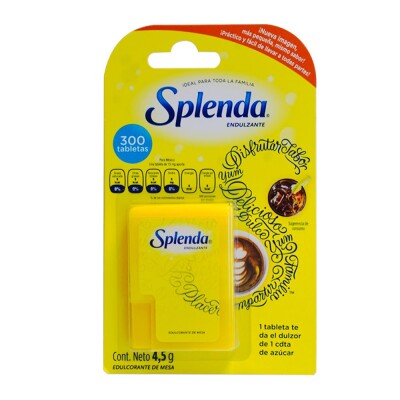 Splenda 300 Tabletas Splenda 300 Tabletas