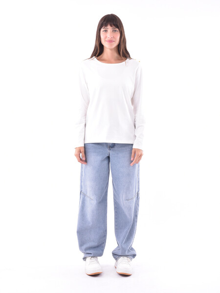 REMERA OHANA OFF WHITE