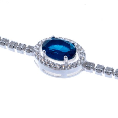 Pulsera de plata 925 con circonias. Pulsera de plata 925 con circonias.