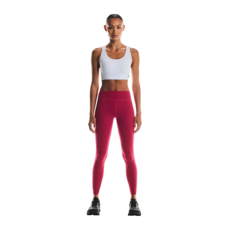 Pantalón Largo Core Tights de Mujer rojo