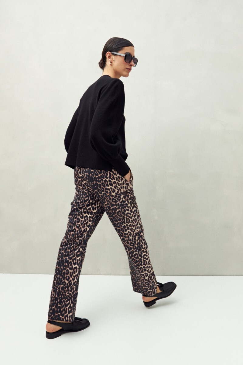 PANTALON BLUR Animal Print