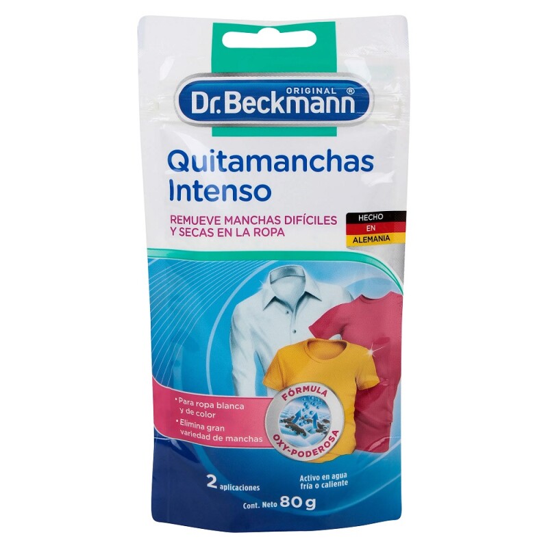 Quitamancha Intenso Doypack Dr.beckmann 80 Grs. Quitamancha Intenso Doypack Dr.beckmann 80 Grs.