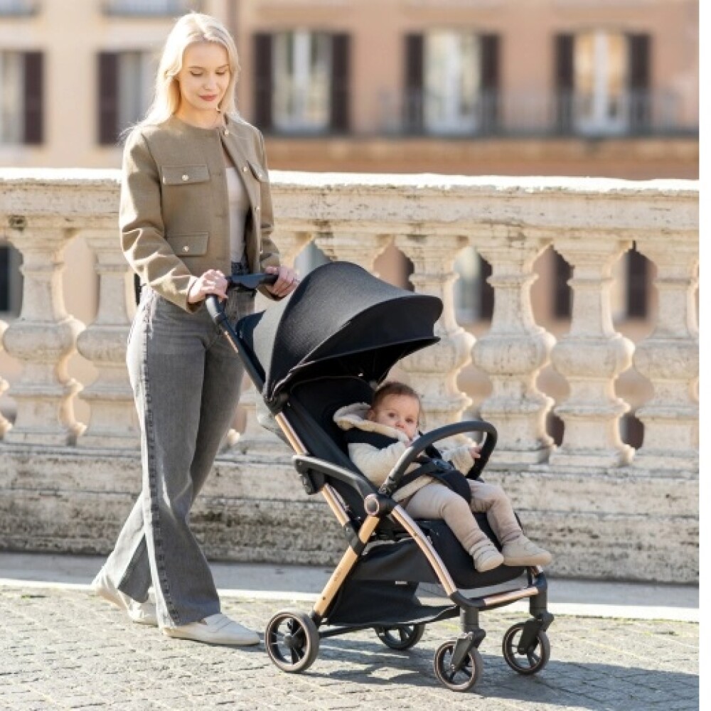 Travel system EDEN KIKKABOO ISOFIX negro
