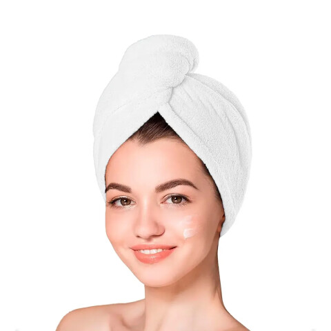 Toalla Turbante para el Cabello Home Class 26 x 65 cm U
