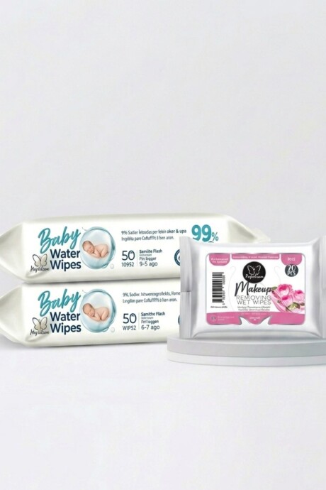 2 Toallitas de bebé Premium + Desmaquillante GRATIS 2 Toallitas de bebé Premium + Desmaquillante GRATIS